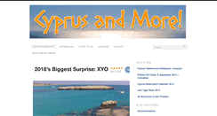 Desktop Screenshot of cyprusandmore.com